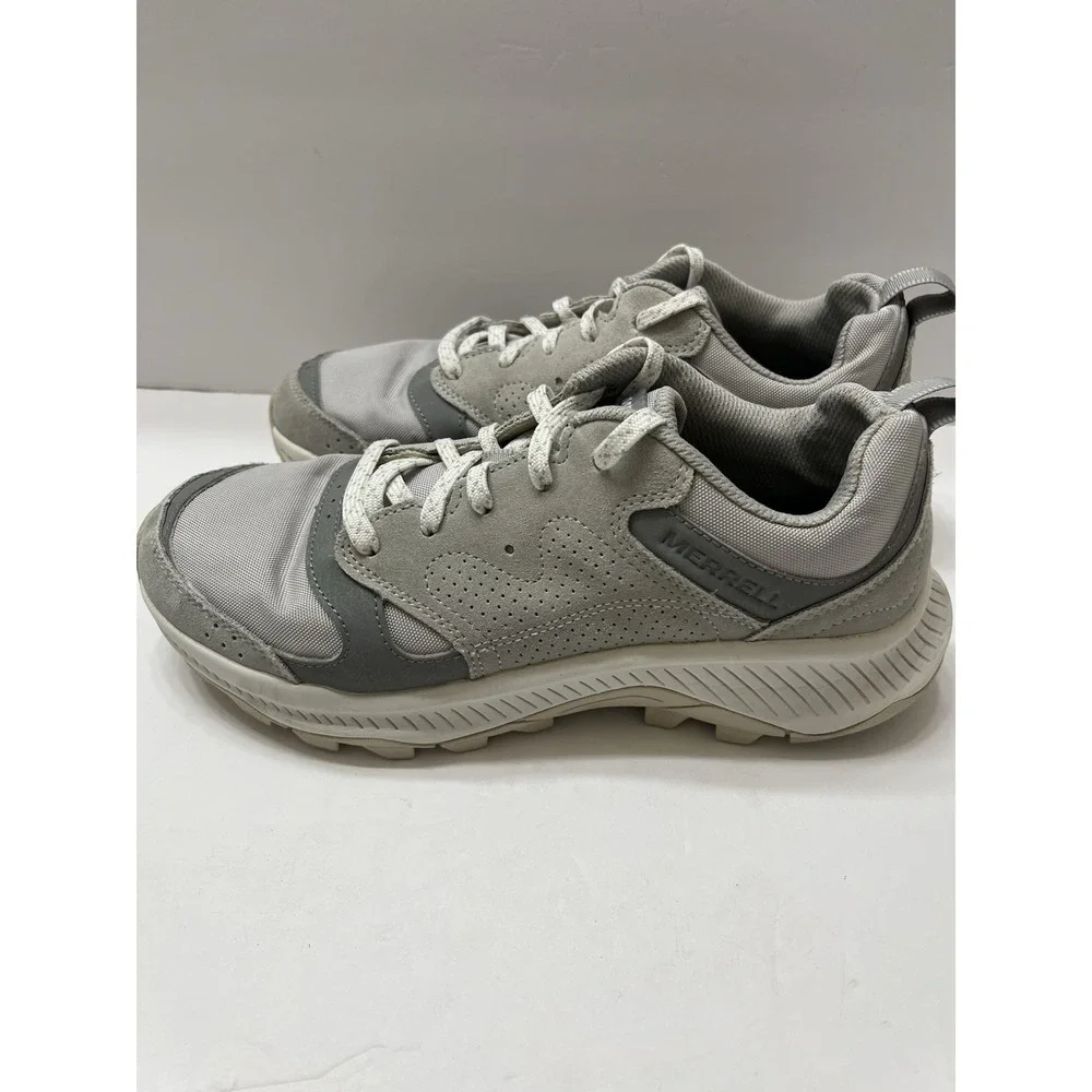 Merrell Tempo Sol Low-Top Hiking Shoes Pigeon Gray Women's 8.5